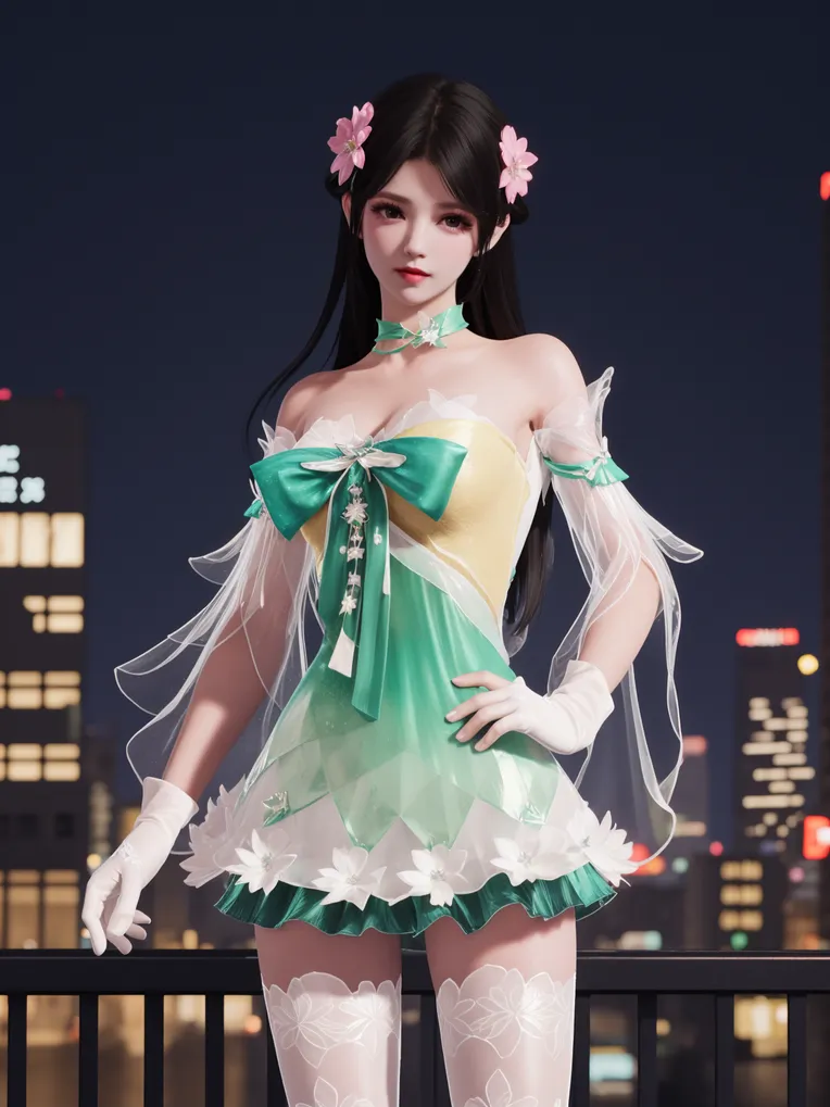 CGI style,Anime Character,Girl,LoRA,SD 1.5