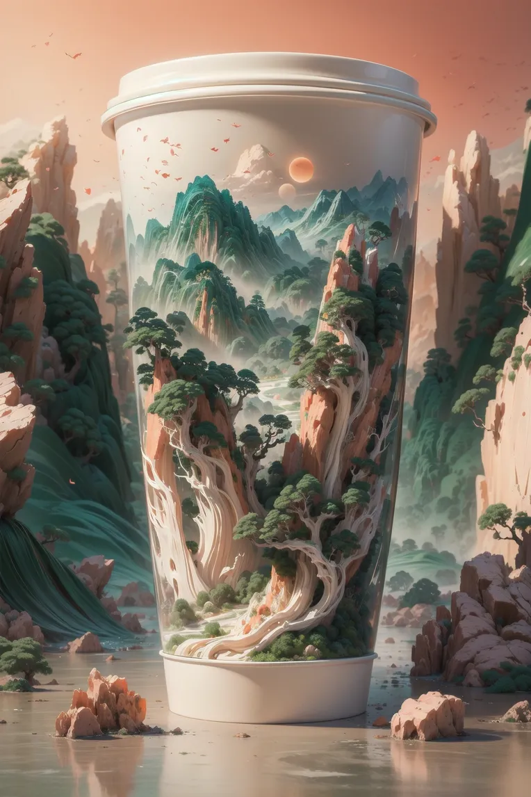 Cartoon style,Chinese Style,Space & Scene,LoRA,SD 1.5