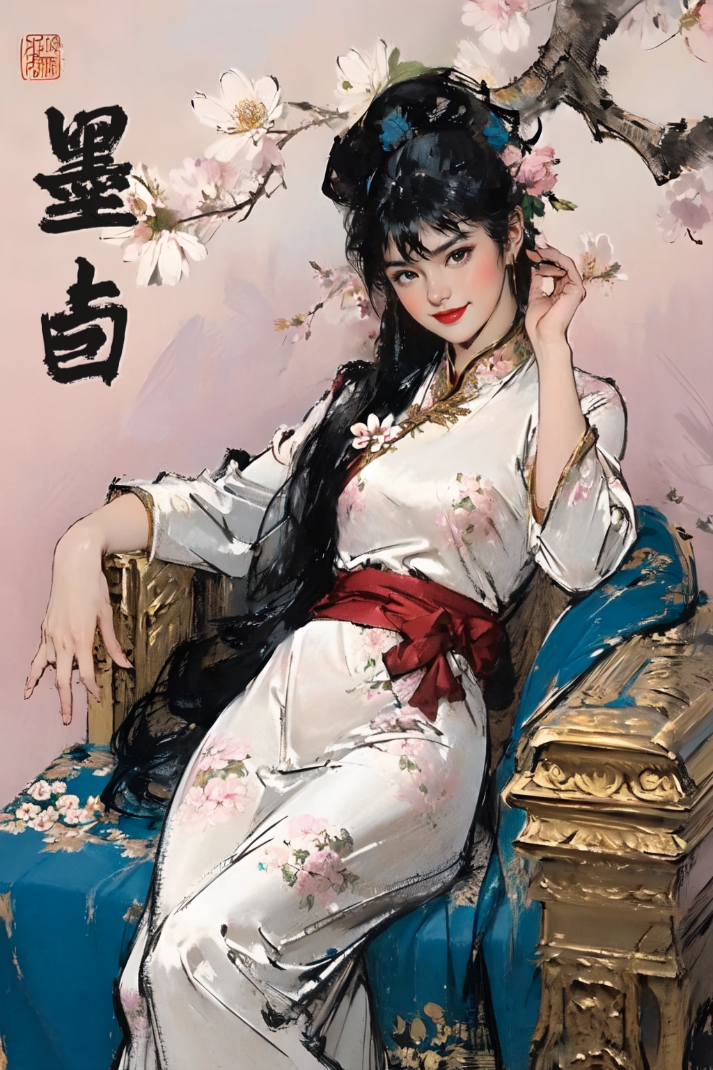 Ink painting - ink painting comic