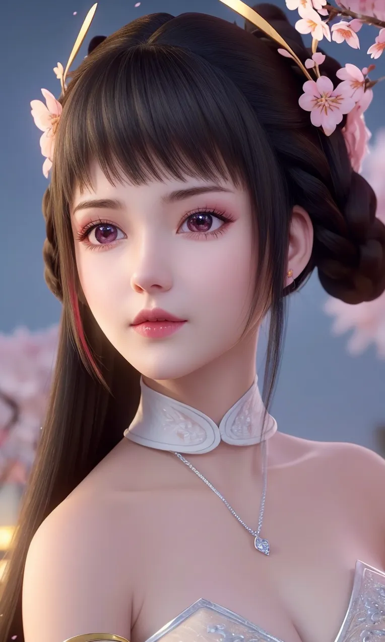 CGI style,Anime Character,Girl,LoRA,SD 1.5