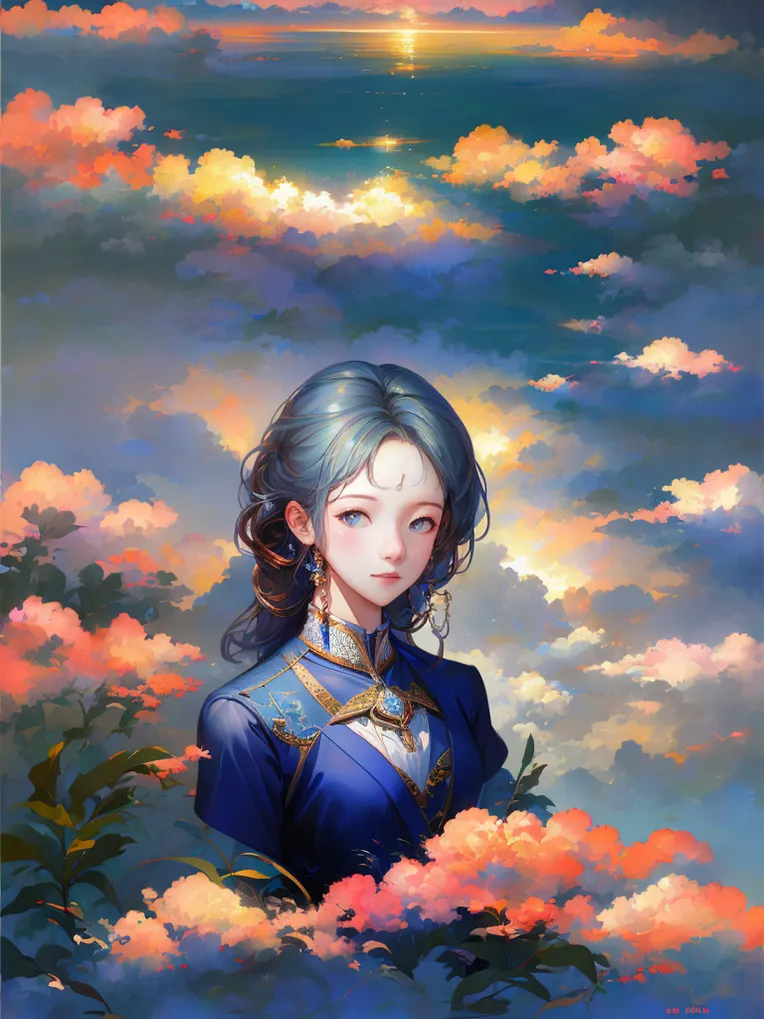 Classic Painting,Traditional Painting Media,Girl,LoRA,SD 1.5