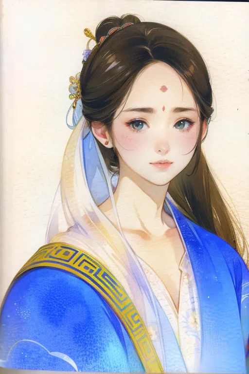 Classic Painting,Traditional Painting Media,Girl,LoRA,SD 1.5