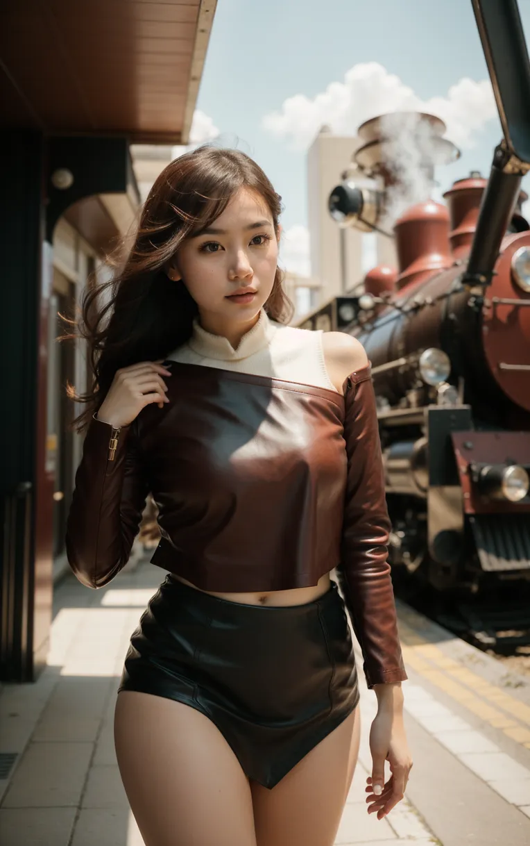 Realistic,Street Photography,Girl,Checkpoint,SD 1.5