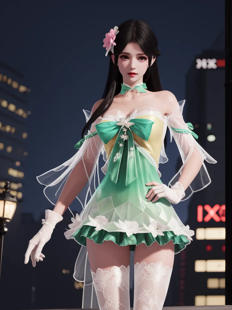 CGI style,Anime Character,Girl,LoRA,SD 1.5