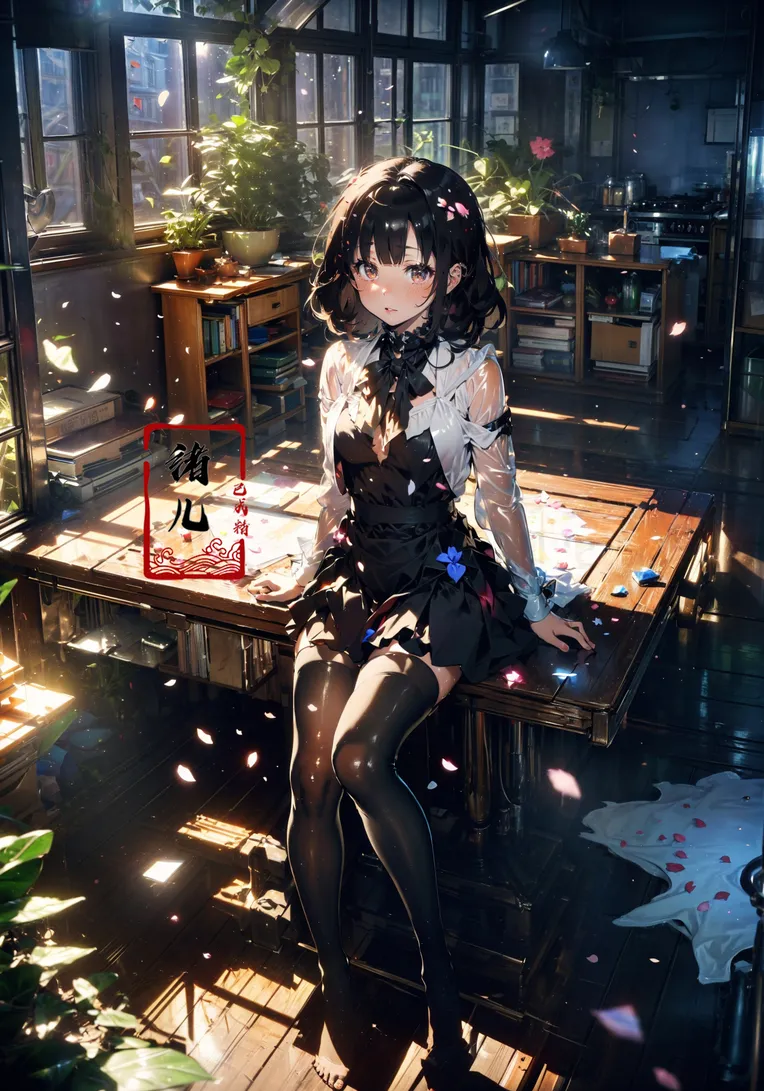 CGI style,Anime Scene,Girl,LoRA,SD 1.5