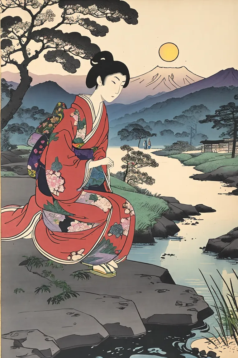 Classic Painting,Traditional Painting Media,Girl,LoRA,SD 1.5