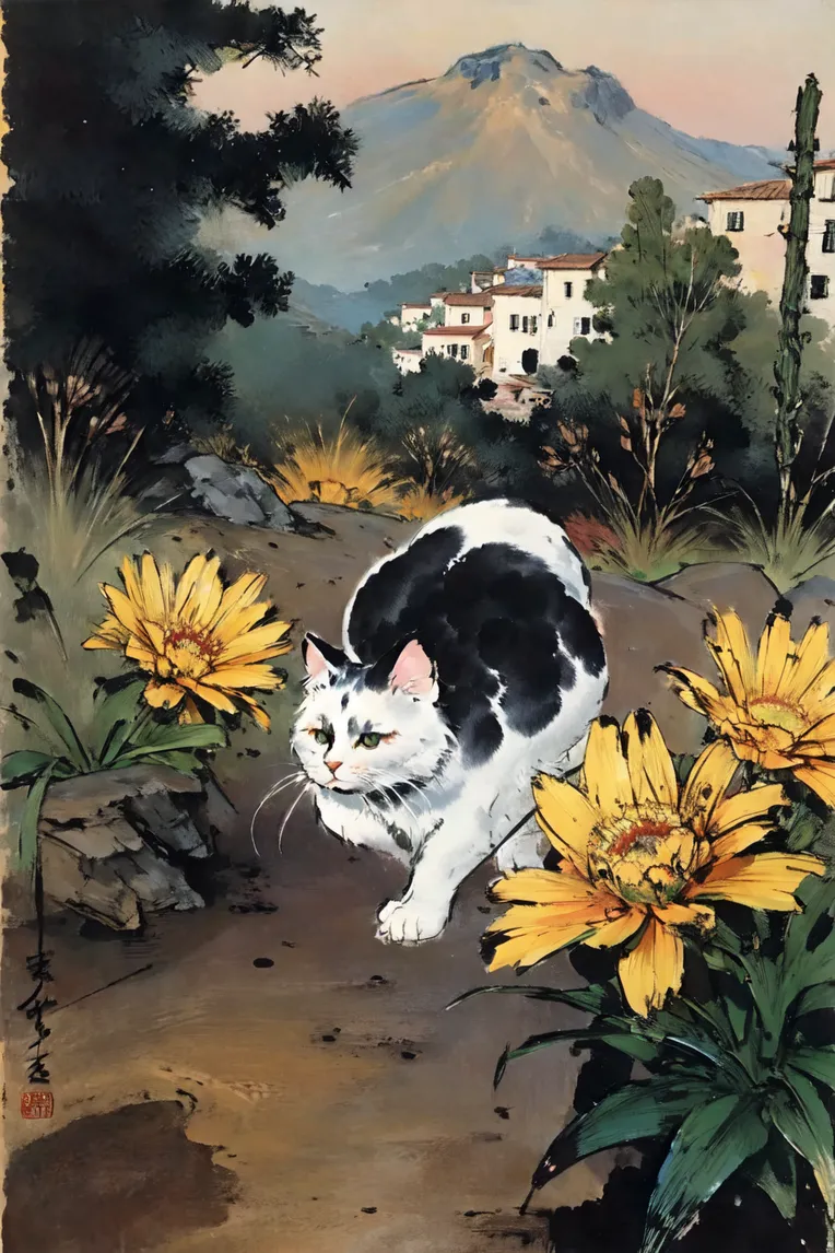 Chinese Style,Traditional Painting Media,Girl,Checkpoint,SD 1.5