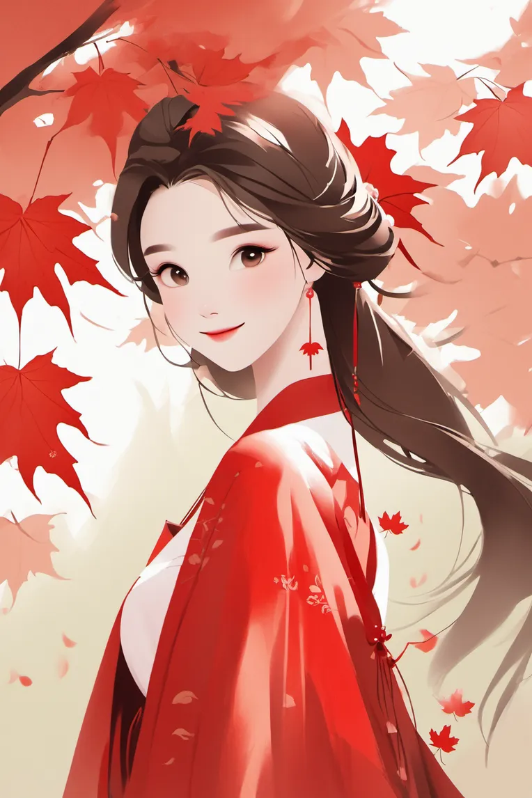 Flat,Flat Illustration,Girl,LoRA,SDXL