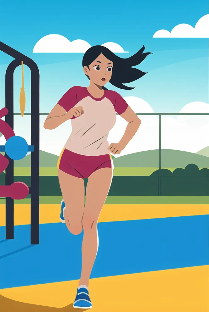 Flat,Flat Illustration,Girl,Checkpoint,SD 1.5