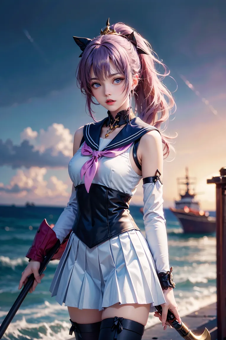 CGI style,Anime,Girl,LoRA,SD 1.5