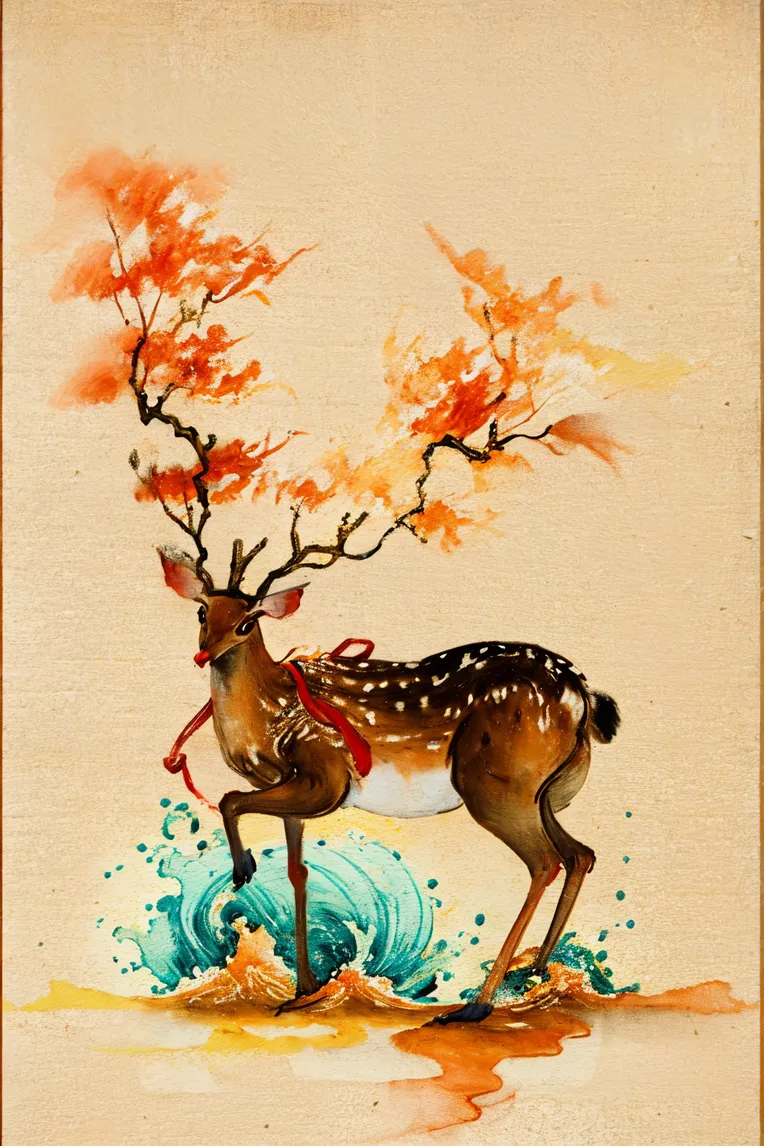 Chinese Style,Traditional Painting Media,Style Boost,LoRA,SD 1.5