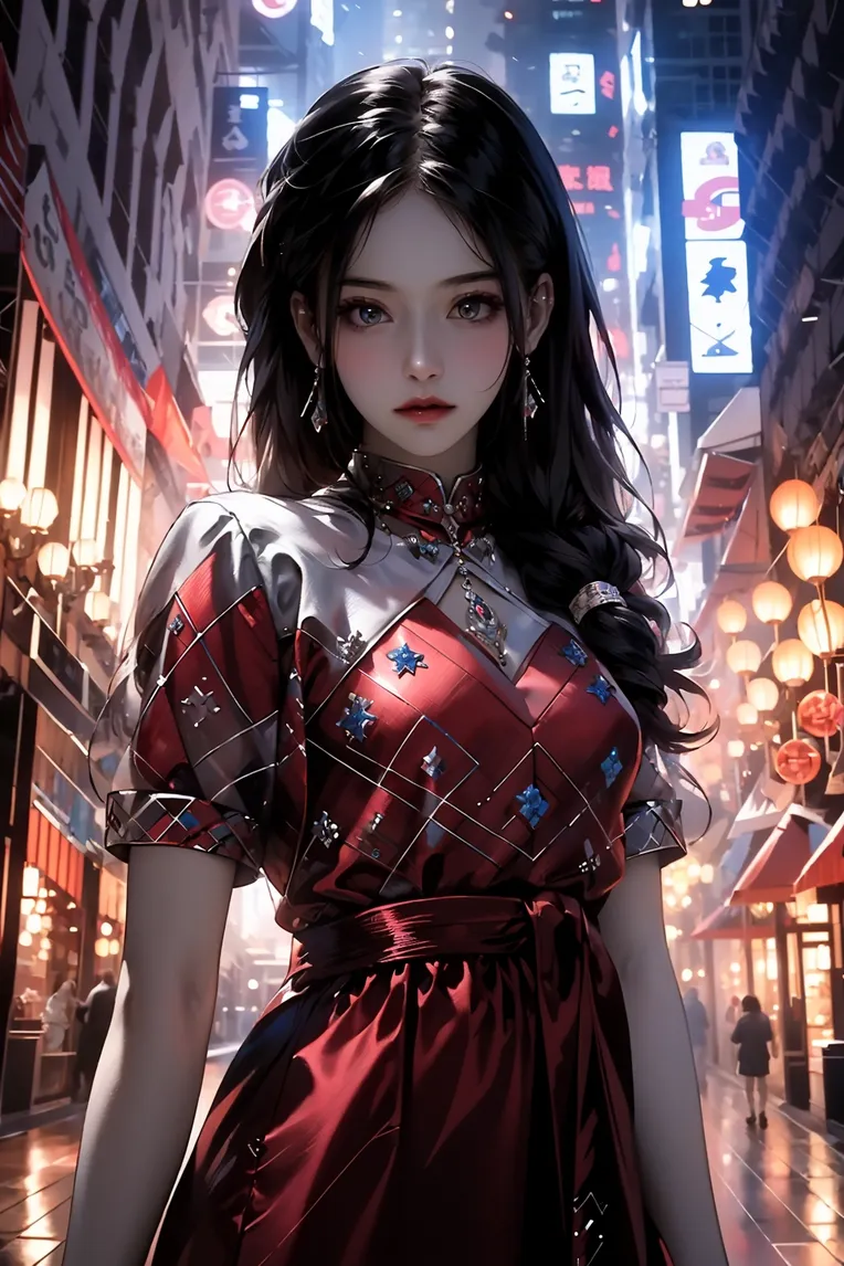 CGI style,Anime Character,Girl,LoRA,SD 1.5
