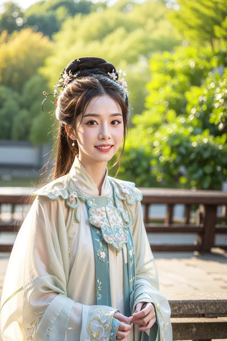 国风| 汉服| 锦绣云肩-LoRA-且漫CN-LiblibAI 国风| 汉服| 锦绣云肩-LoRA-且漫CN-LiblibAI