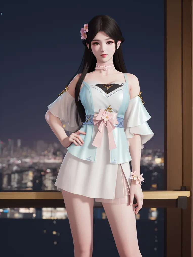 CGI style,Anime Character,Girl,LoRA,SD 1.5