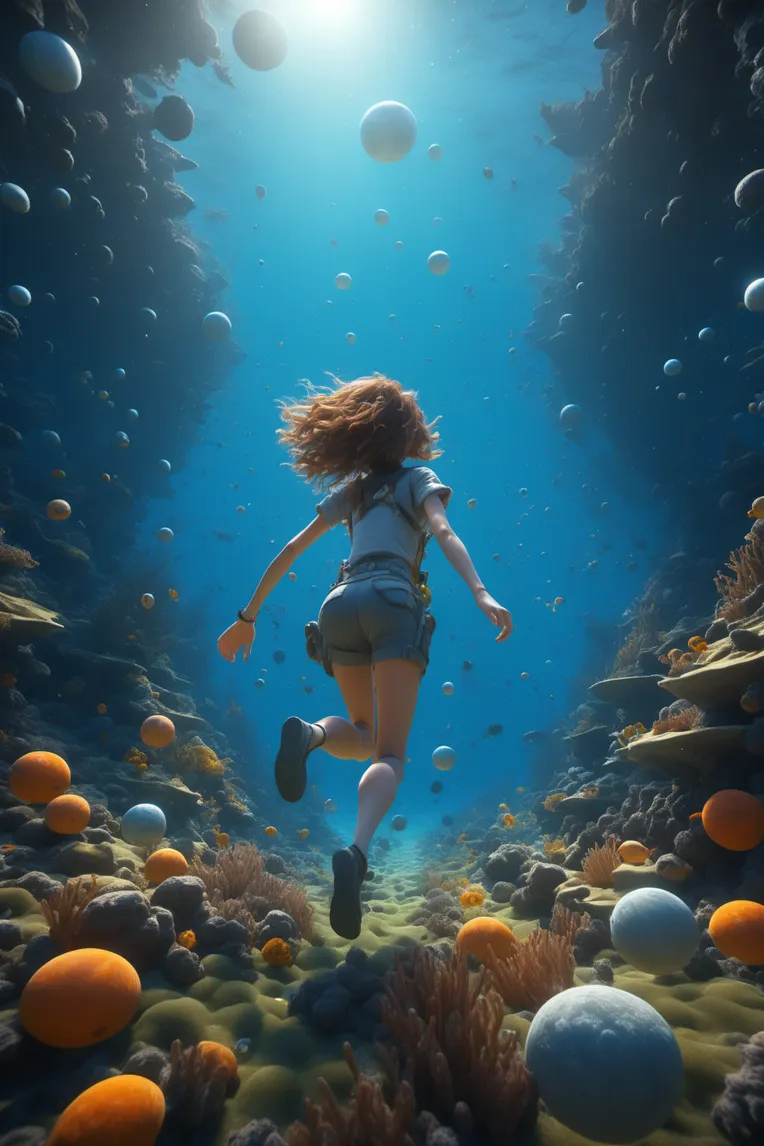 CGI style,Anime Scene,Girl,LoRA,SDXL