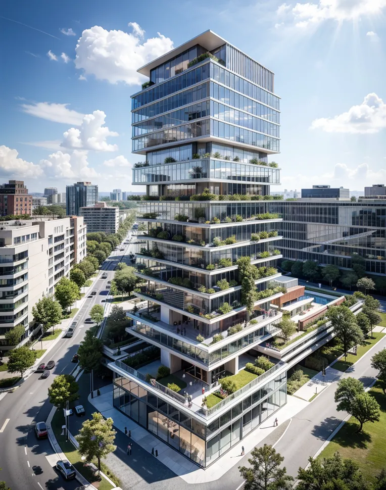 Realistic,Architectural Design,Building,LoRA,SD 1.5