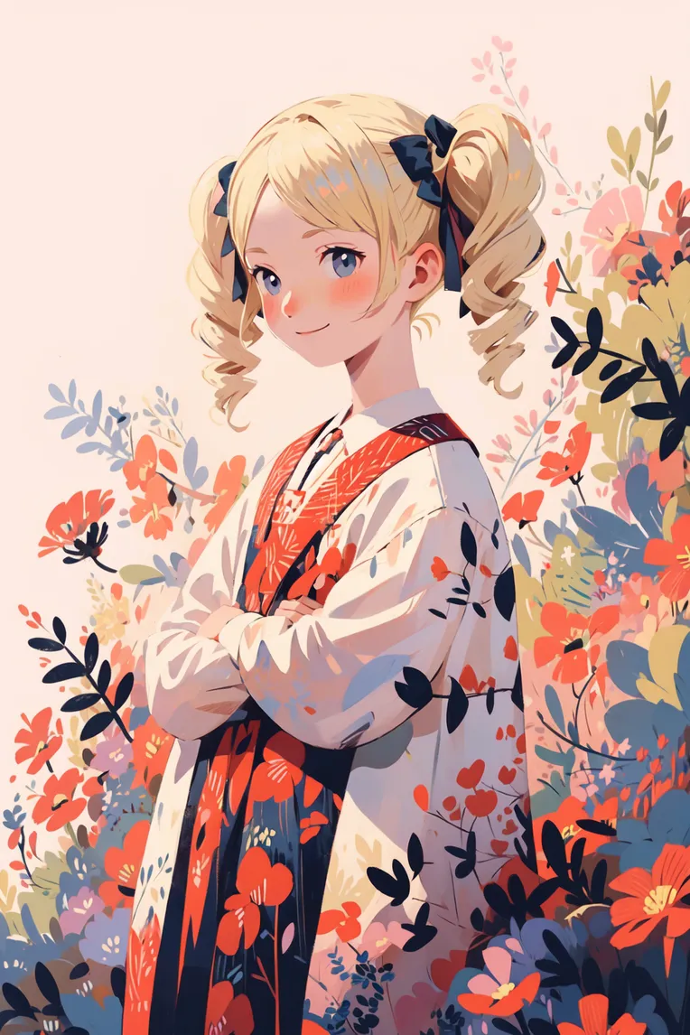 Classic Painting,Traditional Painting Media,Girl,LoRA,SD 1.5