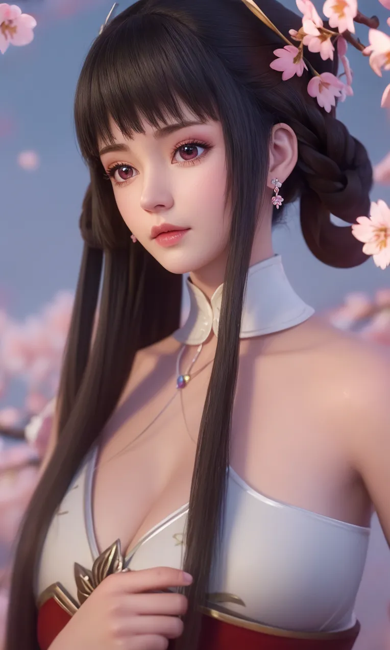 CGI style,Anime Character,Girl,LoRA,SD 1.5