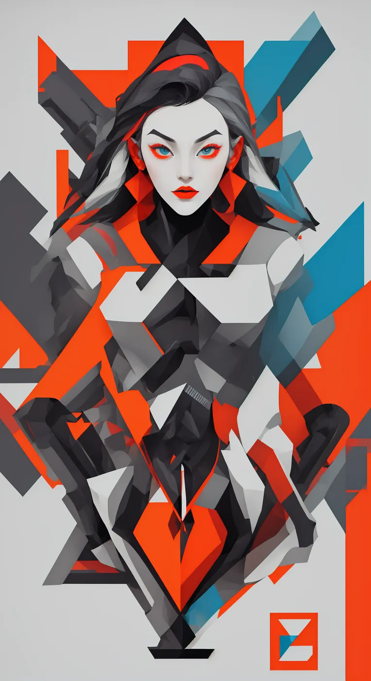 Flat,Hand-Drawn,Flat Illustration,LoRA,SD 1.5