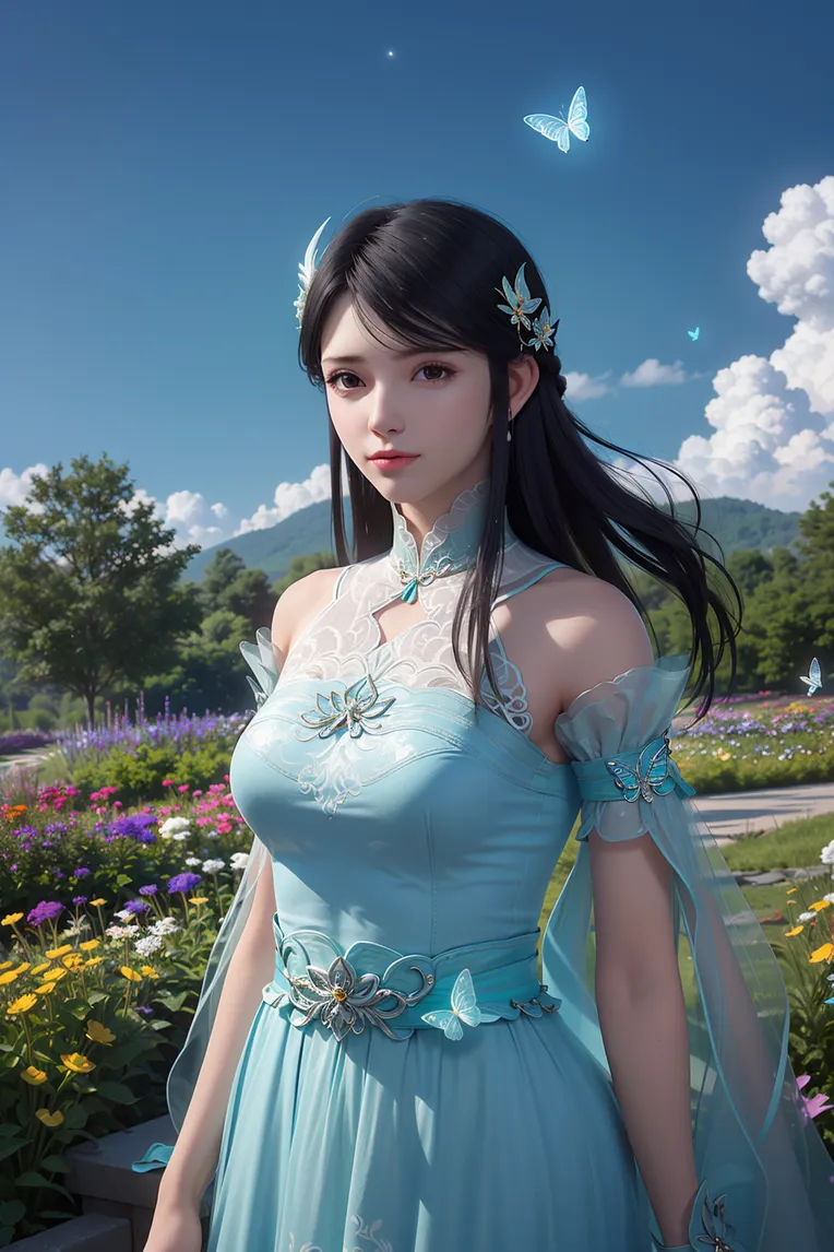 CGI style,Anime Character,Girl,LoRA,SD 1.5