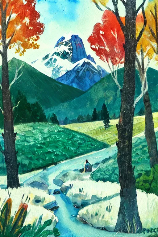 Hand-Drawn,Kids' Illustration,Girl,LoRA,SD 1.5