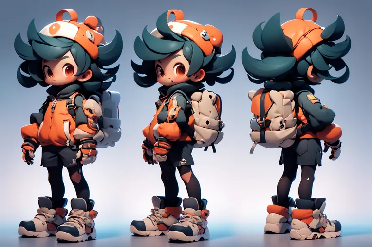 Cartoon style,Digital Painting Media,Girl,Checkpoint,SD 1.5