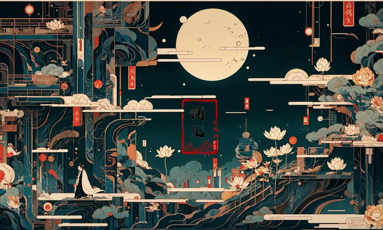 Chinese Style,Traditional Painting Media,Girl,LoRA,SD 1.5