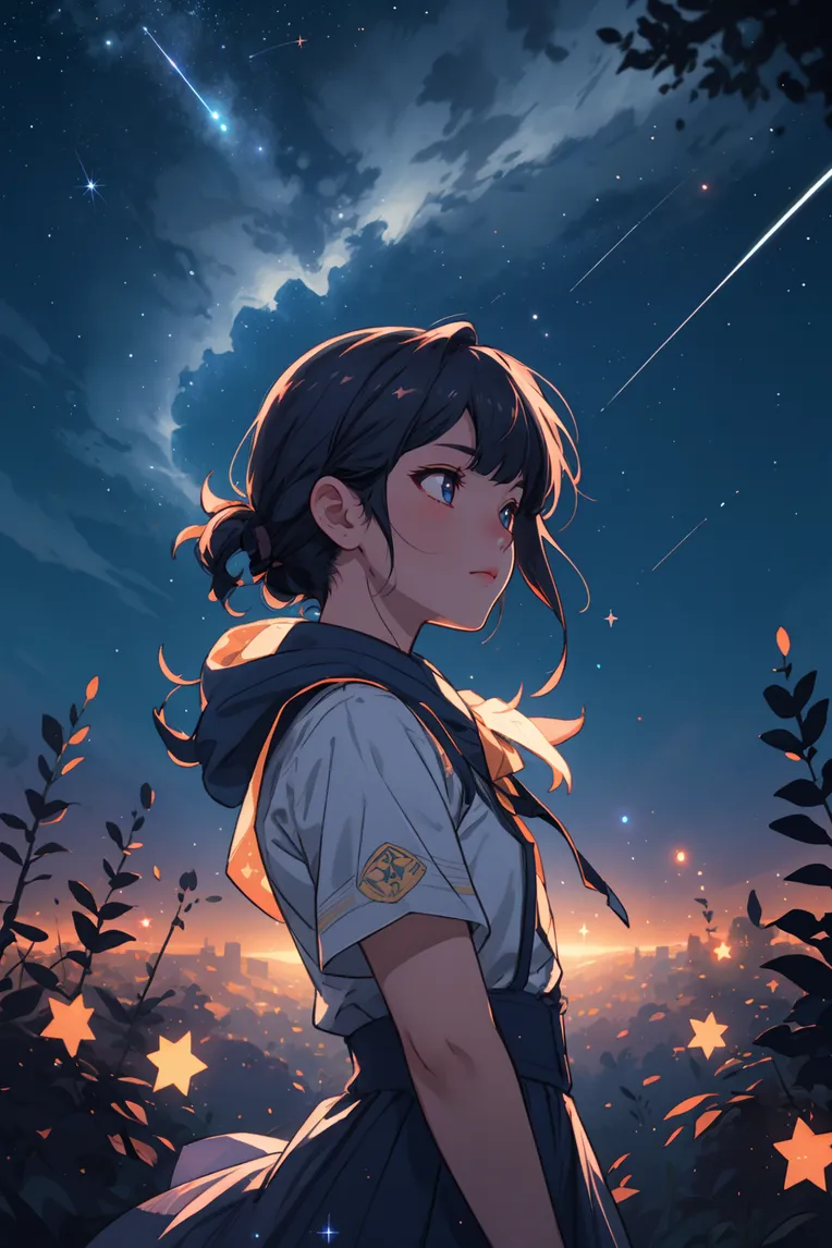Anime Style,Hand-Drawn,Girl,Checkpoint,SD 1.5