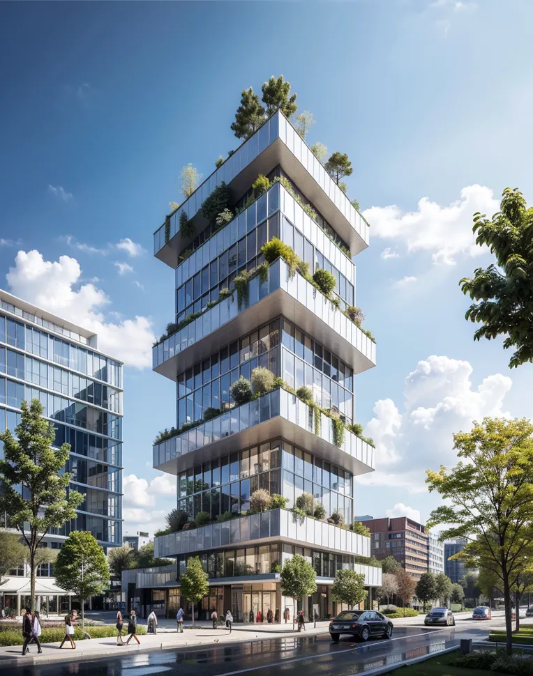 Realistic,Architectural Design,Building,LoRA,SD 1.5