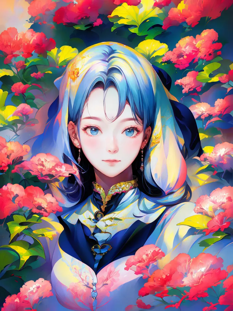 Classic Painting,Traditional Painting Media,Girl,LoRA,SD 1.5