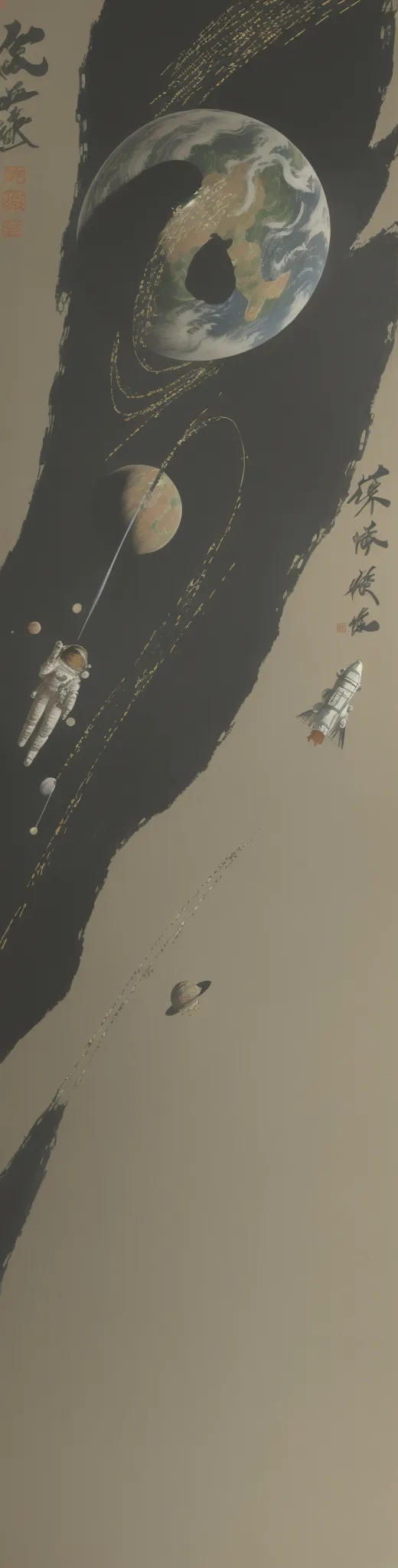 Chinese Style,Traditional Painting Media,Style Boost,LoRA,SD 1.5