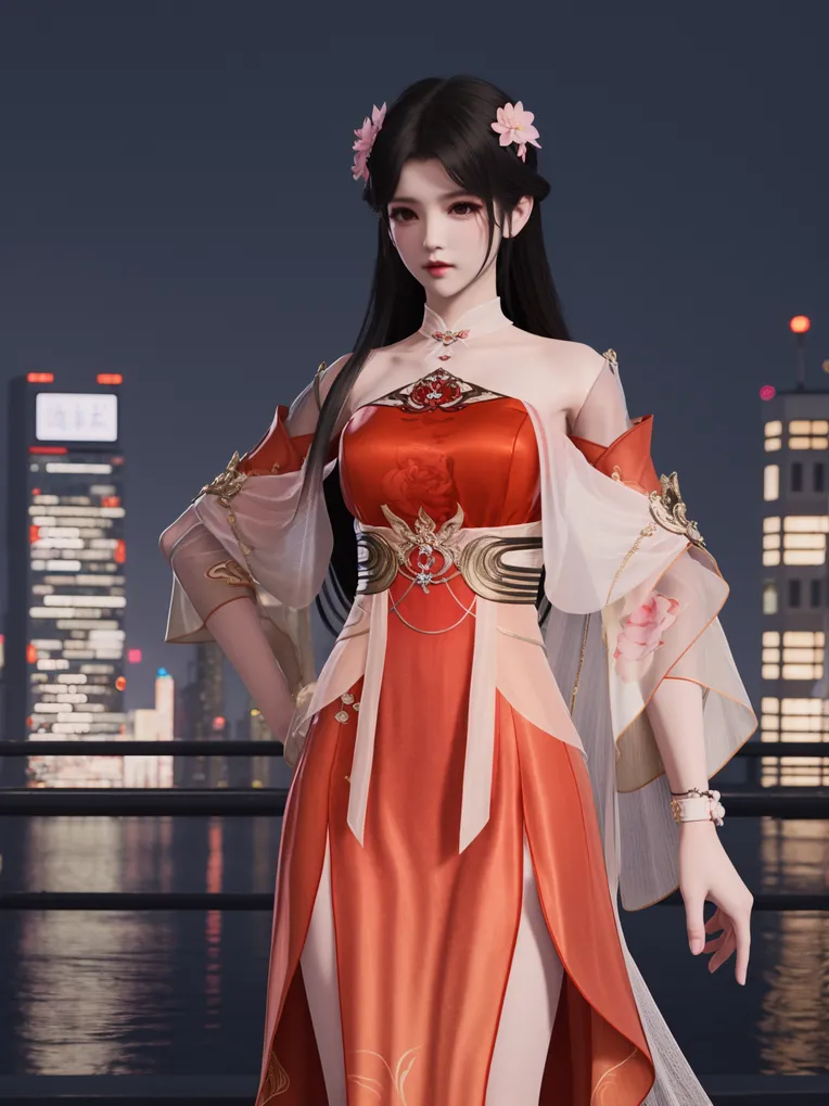 CGI style,Anime Character,Girl,LoRA,SD 1.5