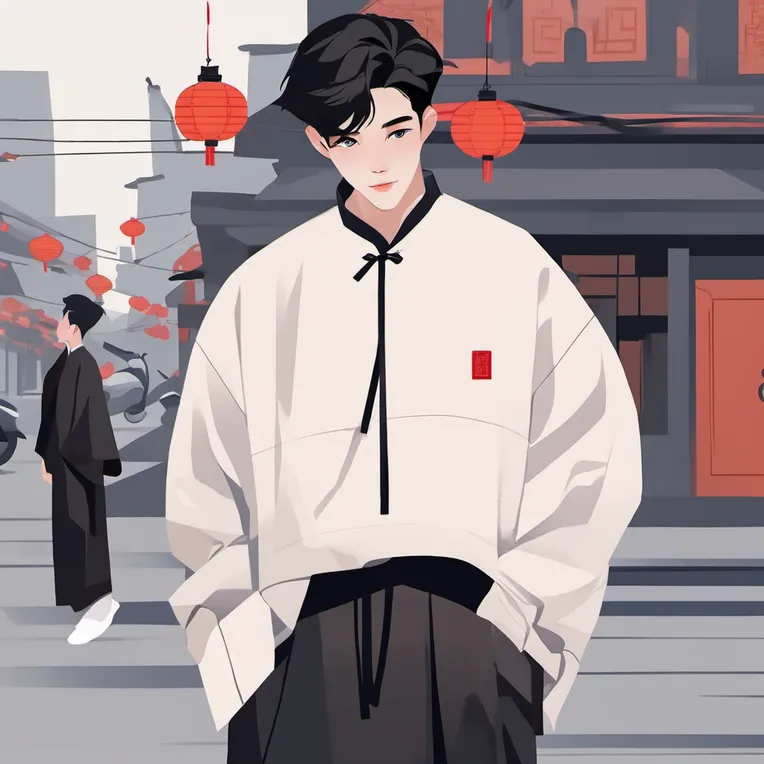 Flat,Flat Illustration,Girl,LoRA,SDXL