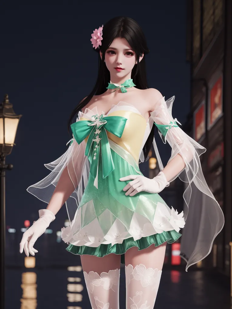 CGI style,Anime Character,Girl,LoRA,SD 1.5