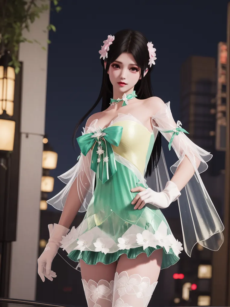 CGI style,Anime Character,Girl,LoRA,SD 1.5