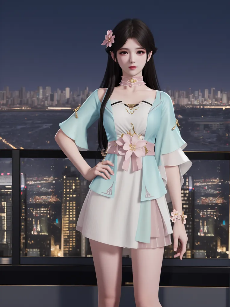 CGI style,Anime Character,Girl,LoRA,SD 1.5