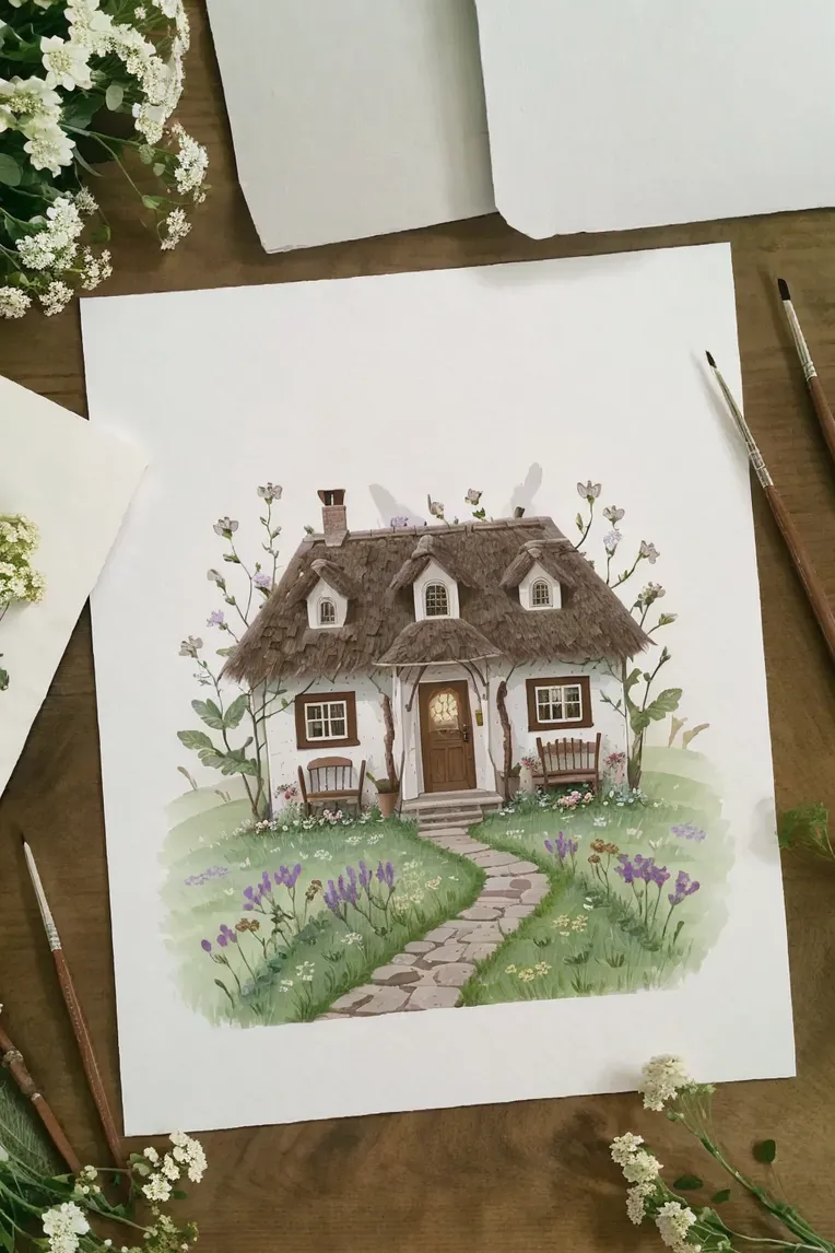 Hand-Drawn,Traditional Painting Media,Style Boost,LoRA,SD 1.5