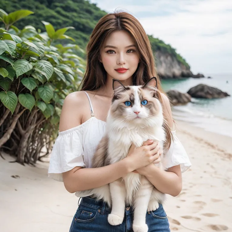 Realistic,Animal Photography,Girl,LoRA,SDXL