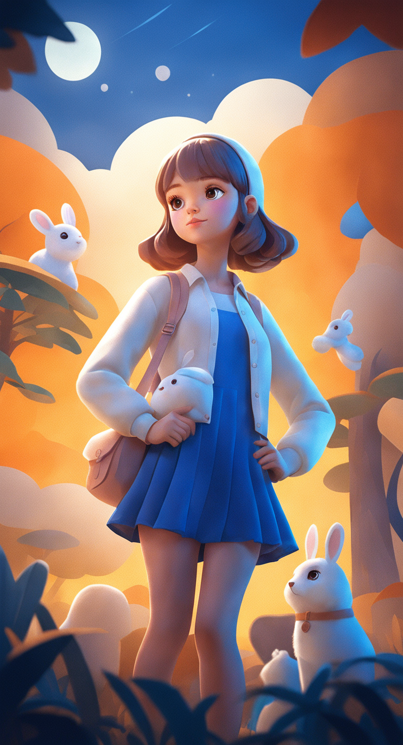 zQIllustration Mid-Autumn Festival special illustration model v1.0
