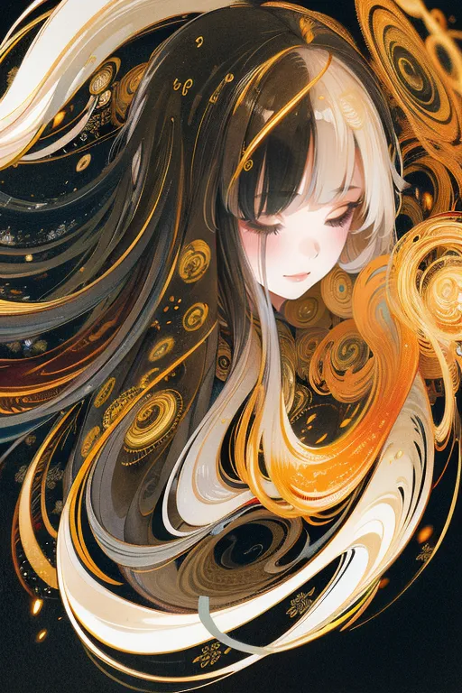 Classic Painting,Traditional Painting Media,Girl,LoRA,SD 1.5
