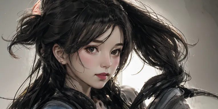 Chinese Style,Traditional Painting Media,Girl,Checkpoint,SD 1.5