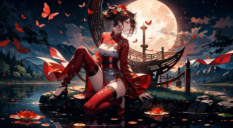 CGI style,Chinese Style,Anime Style,LoRA,SD 1.5