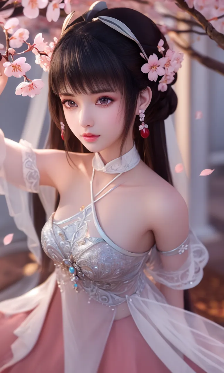 CGI style,Anime Character,Girl,LoRA,SD 1.5