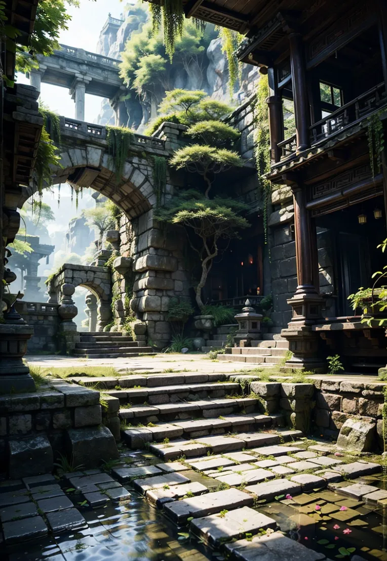 Anime,Chinese Style,Anime Scene,LoRA,SD 1.5