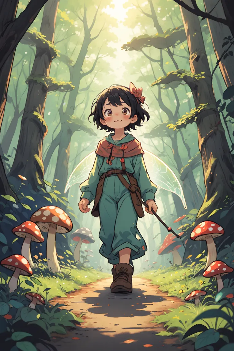 Anime Style,Hand-Drawn,Girl,Checkpoint,SD 1.5
