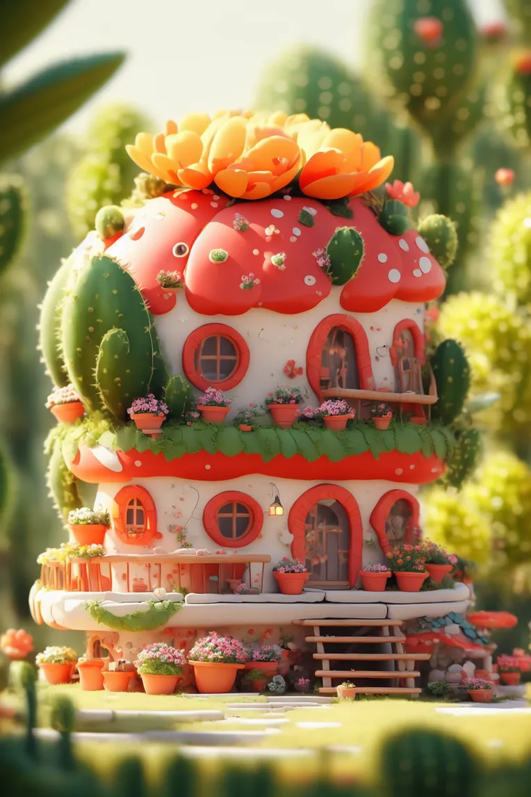 cute house_CuteBuild-LoRA-songbai wu-Shakker