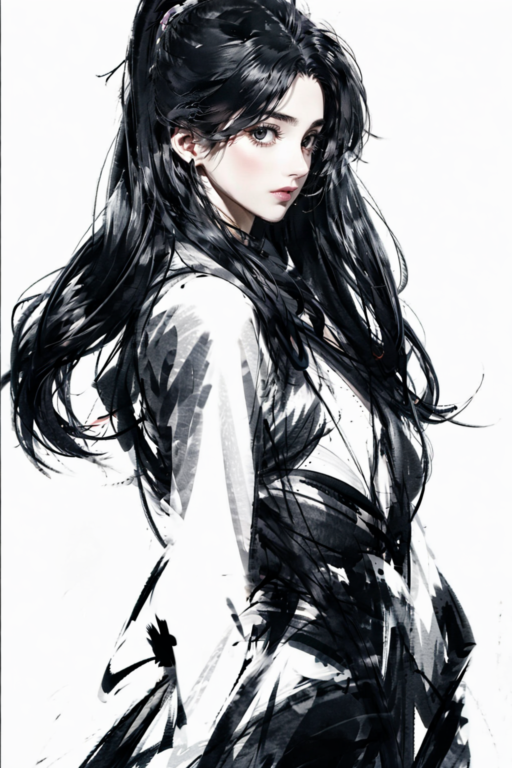 Bai Cheng was messing around with ink and water. v2.0