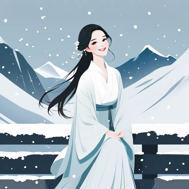 Flat,Flat Illustration,Girl,LoRA,SDXL