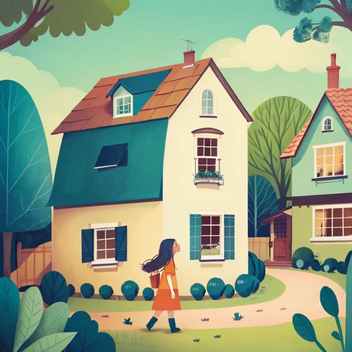 Hand-Drawn,Kids' Illustration,Girl,LoRA,SD 1.5