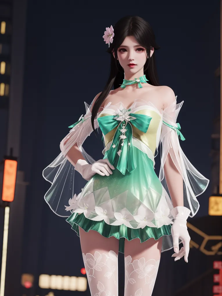 CGI style,Anime Character,Girl,LoRA,SD 1.5